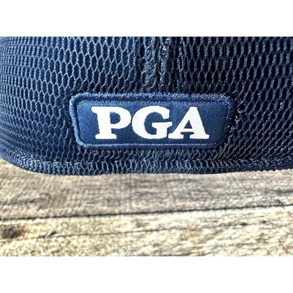 PGA Southern Hills 2022 Cap Hat Blue Camo Mens Embroidery New Era 39Twenty - Picture 7 of 9
